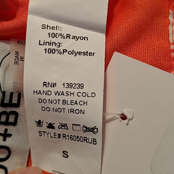 NWT DO+BE Floral Tie Back Halter Crop Top - Picture 6 of 6